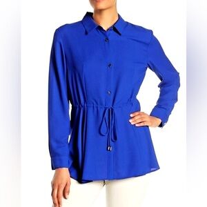 DKNY Button-Up Blouse